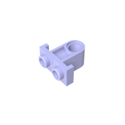 GDS-938 - Technic Pin Connector Plate with One Hole (Single on Bottom)