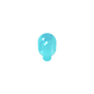 GDS-942 - Light Cover with Internal Bar / Bionicle Barraki Eye