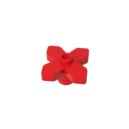 GDS-943 - Plant, Flower 2 x 2 Leaves - Angular