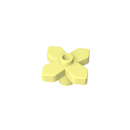 GDS-943 - Plant, Flower 2 x 2 Leaves - Angular