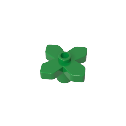 GDS-943 - Plant, Flower 2 x 2 Leaves - Angular