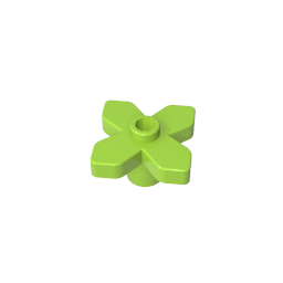 GDS-943 - Plant, Flower 2 x 2 Leaves - Angular