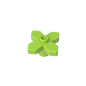 GDS-943 - Plant, Flower 2 x 2 Leaves - Angular