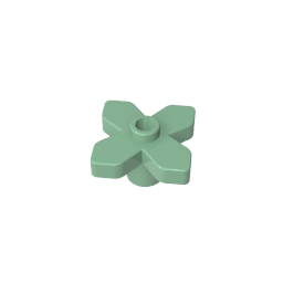 GDS-943 - Plant, Flower 2 x 2 Leaves - Angular