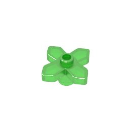 GDS-943 - Plant, Flower 2 x 2 Leaves - Angular