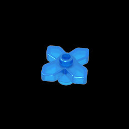 GDS-943 - Plant, Flower 2 x 2 Leaves - Angular