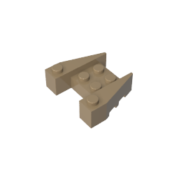 GDS-947 - Wedge 3 x 4 [Stud Notches]