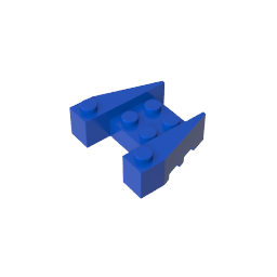 GDS-947 - Wedge 3 x 4 [Stud Notches]