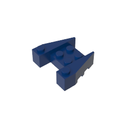 GDS-947 - Wedge 3 x 4 [Stud Notches]