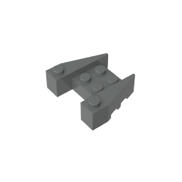 GDS-947 - Wedge 3 x 4 [Stud Notches]