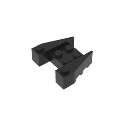 GDS-947 - Wedge 3 x 4 [Stud Notches]