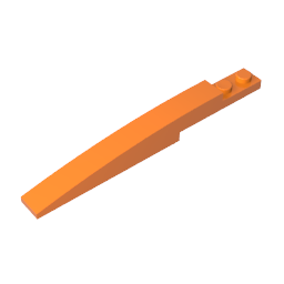 GDS-950 - Brick Curved 10 x 1 [Asymmetric Inside Ridges]