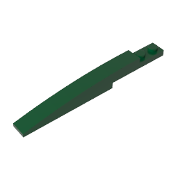 GDS-950 - Brick Curved 10 x 1 [Asymmetric Inside Ridges]