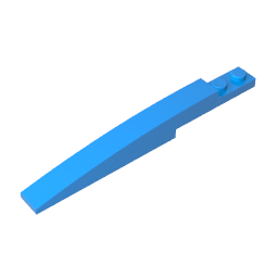 GDS-950 - Brick Curved 10 x 1 [Asymmetric Inside Ridges]