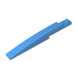 GDS-950 - Brick Curved 10 x 1 [Asymmetric Inside Ridges]