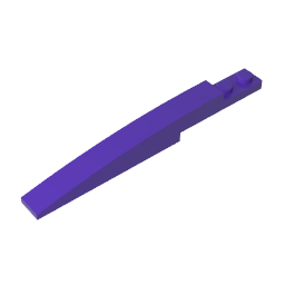 GDS-950 - Brick Curved 10 x 1 [Asymmetric Inside Ridges]