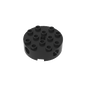 GDS-951 - Brick Round 4 x 4 with 4 Side Pin Holes and Center Axle Hole