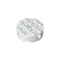GDS-951 - Brick Round 4 x 4 with 4 Side Pin Holes and Center Axle Hole