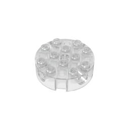 GDS-951 - Brick Round 4 x 4 with 4 Side Pin Holes and Center Axle Hole