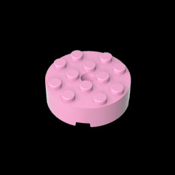 GDS-952 - Brick Round 4 x 4 [Centre Hole]