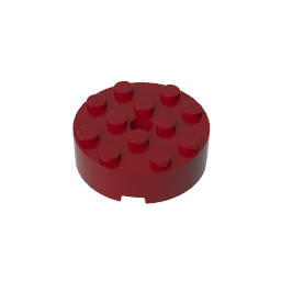 GDS-952 - Brick Round 4 x 4 [Centre Hole]