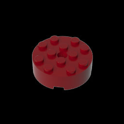 GDS-952 - Brick Round 4 x 4 [Centre Hole]