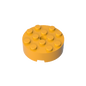 GDS-952 - Brick Round 4 x 4 [Centre Hole]