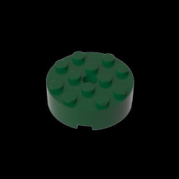 GDS-952 - Brick Round 4 x 4 [Centre Hole]