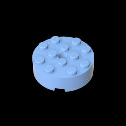 GDS-952 - Brick Round 4 x 4 [Centre Hole]