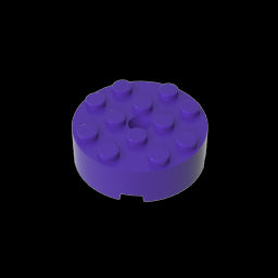 GDS-952 - Brick Round 4 x 4 [Centre Hole]