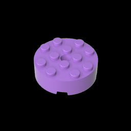GDS-952 - Brick Round 4 x 4 [Centre Hole]