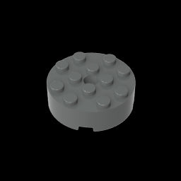 GDS-952 - Brick Round 4 x 4 [Centre Hole]