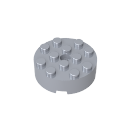 GDS-952 - Brick Round 4 x 4 [Centre Hole]