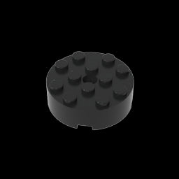 GDS-952 - Brick Round 4 x 4 [Centre Hole]