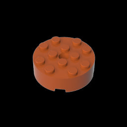 GDS-952 - Brick Round 4 x 4 [Centre Hole]