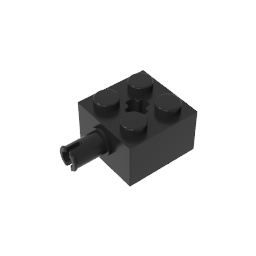 GDS-953 - Brick Special 2 x 2 with Pin and Axle Hole
