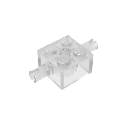 GDS-954 - Brick Special 2 x 2 with 2 Pins and Axle Hole