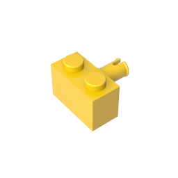 GDS-956 - Brick Special 1 x 2 with Pin