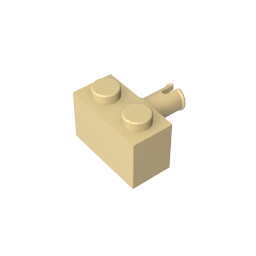 GDS-956 - Brick Special 1 x 2 with Pin