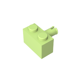 GDS-956 - Brick Special 1 x 2 with Pin