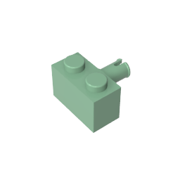 GDS-956 - Brick Special 1 x 2 with Pin