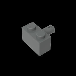 GDS-956 - Brick Special 1 x 2 with Pin