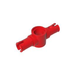 GDS-959 - Technic Pin Connector Hub with 2 Pins with Friction Ridges Lengthwise [Big Squared Pin Holes]