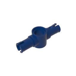 GDS-959 - Technic Pin Connector Hub with 2 Pins with Friction Ridges Lengthwise [Big Squared Pin Holes]
