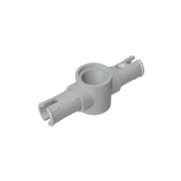 GDS-959 - Technic Pin Connector Hub with 2 Pins with Friction Ridges Lengthwise [Big Squared Pin Holes]