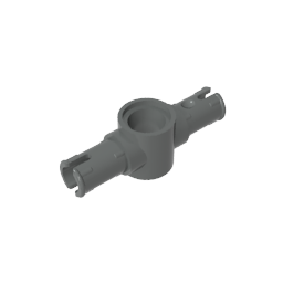 GDS-959 - Technic Pin Connector Hub with 2 Pins with Friction Ridges Lengthwise [Big Squared Pin Holes]