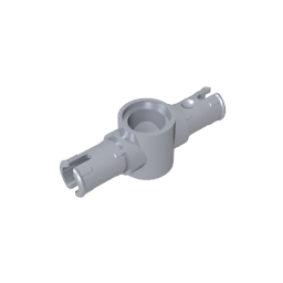 GDS-959 - Technic Pin Connector Hub with 2 Pins with Friction Ridges Lengthwise [Big Squared Pin Holes]