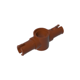 GDS-959 - Technic Pin Connector Hub with 2 Pins with Friction Ridges Lengthwise [Big Squared Pin Holes]