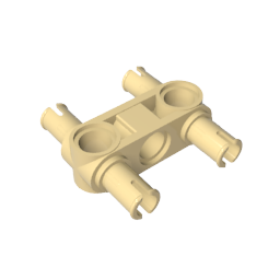 GDS-960 - Technic Pin Connector Hub Perpendicular 3L with 4 Pins