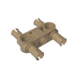 GDS-960 - Technic Pin Connector Hub Perpendicular 3L with 4 Pins